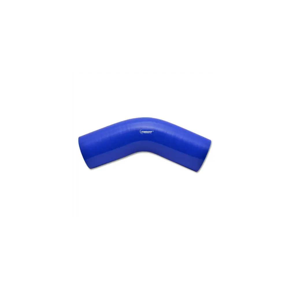 Vibrant - 2754B - 45 Degree Elbow, 3.00 in. I.D. x 4.50 in. Leg Length - Blue - VIB2754B